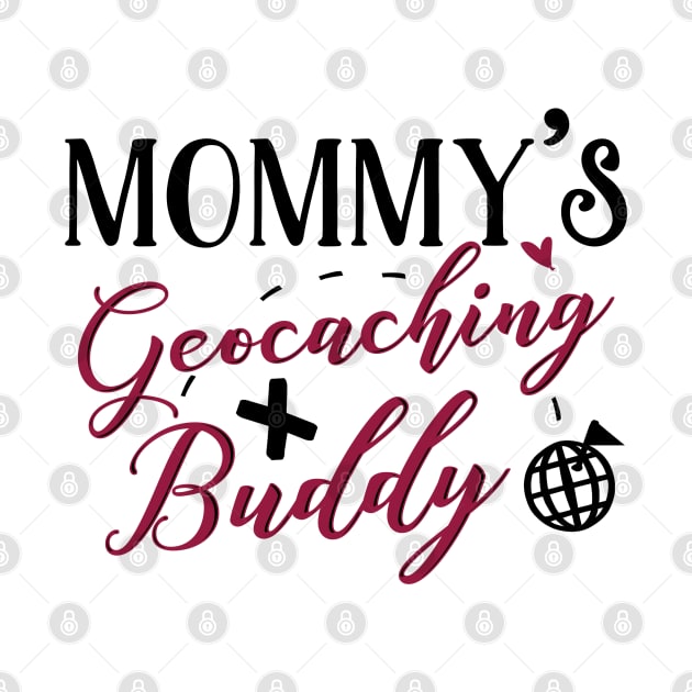 Geocaching Mom and Baby Matching T-shirts Gift by KsuAnn