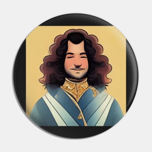 King Louis XIV | Comics style Pin