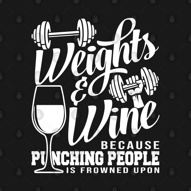 WEIGHTS AND WINE by Benwe_Studio