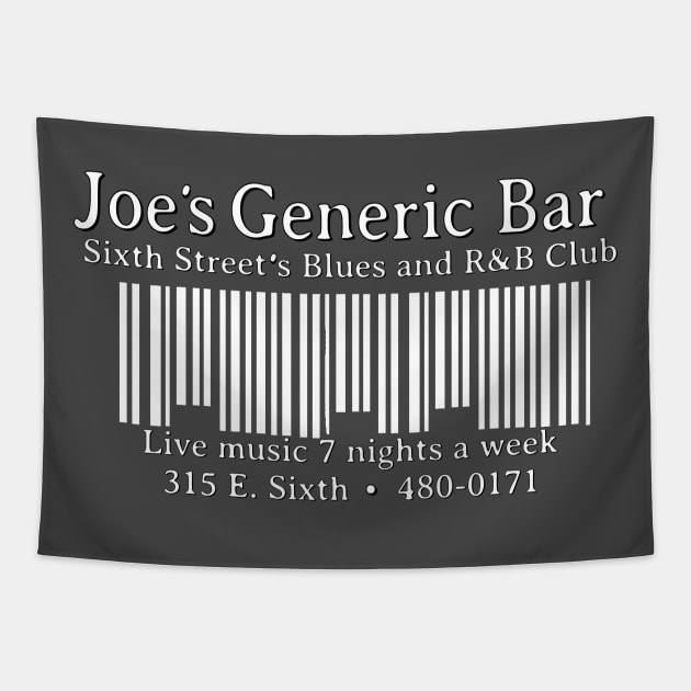 Joe's Generic Bar Tapestry by YesterCool