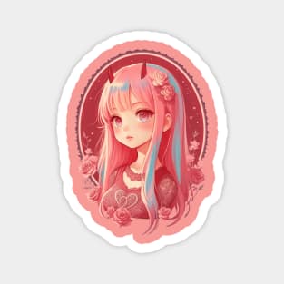 Chibi Zero Two Magnet