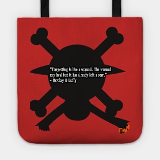 Anime Quote Series (Luffy) Tote