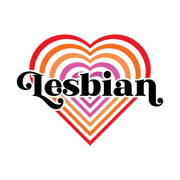 Lesbian Pride Heart by lavenderhearts