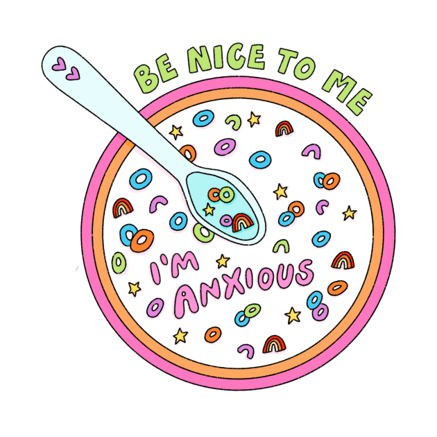 Be Nice I'm Anxious! by Ally Blaire Co.