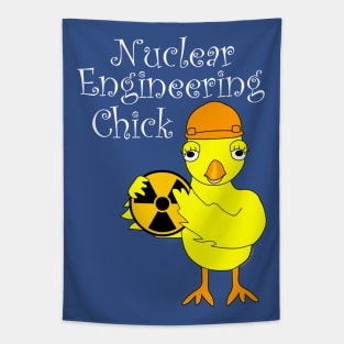 Nuclear Engineering Chick Tapestry