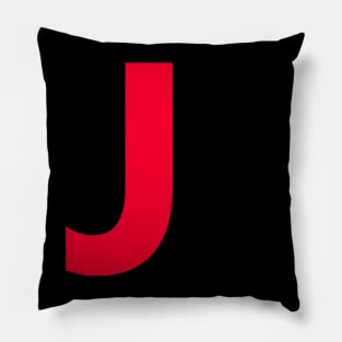 Missing Alphabet Capital Letter J  Valentine's Day Couples Premium Pillow