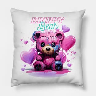 DRIPPY BEAR Pillow