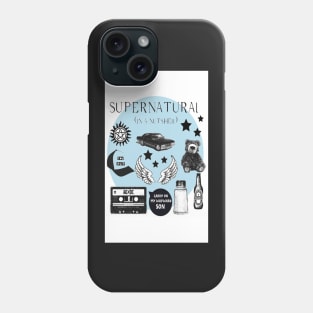 Supernatural in a Nutshell Phone Case