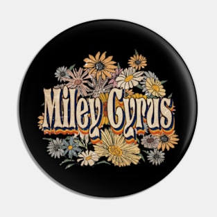 Personalized Flowers Cyrus Proud Name Vintage Beautiful Pin