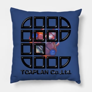 A Logo Fit For A Shoot 'Em Up King - Toaplan Pillow