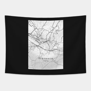 Florence Italy City Map Tapestry