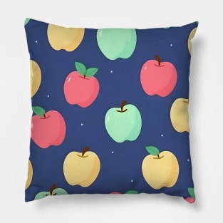 Midnight Apple Pillow