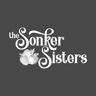 Sonker Sisters Logo White T-Shirt