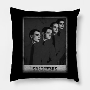 Kraftwerk // old school minimalist Pillow