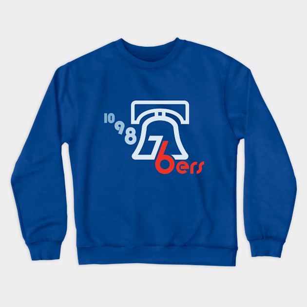 76ers crewneck sweatshirt