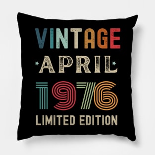 April Birthday Gift Pillow