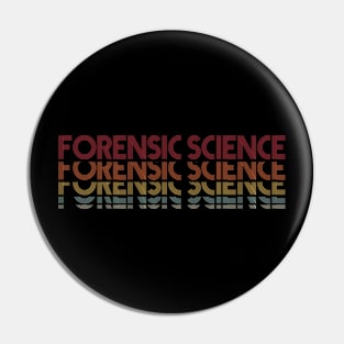 Forensic Scientist Forensics Pin