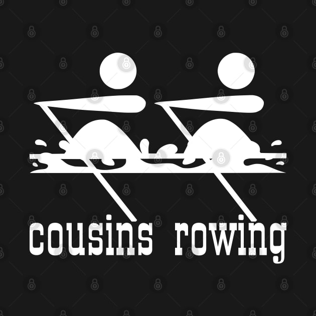 Cousins Rowing by Edy