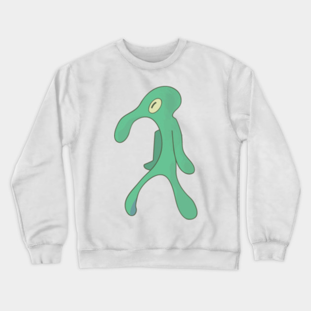 bold and brash squidward sweatshirt