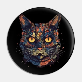 van Gogh's Cats Pin