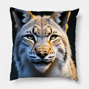 Lynx - AI-Generated Pillow