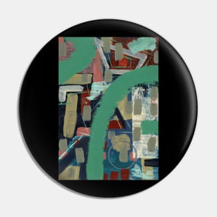 Art Acrylic artwork abstract Sage Pin