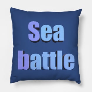 Sea battle Pillow