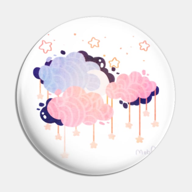 Clouds Pin by Mob0