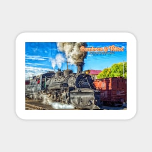 Cumbres and Toltec Narrow Gauge Railroad Chama New Mexico Yard Magnet