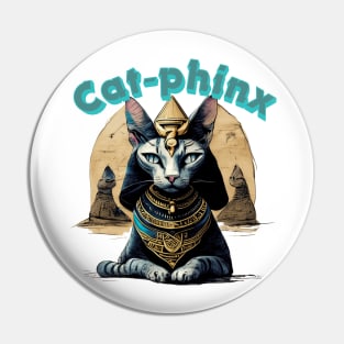 A cat of the Egyptian Sphinx. Pin