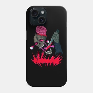 Crazy Insane Skull Phone Case