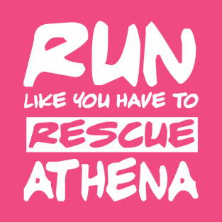 Saint Seiya - Run like you have to rescue Athena (goddess variant) T-Shirt