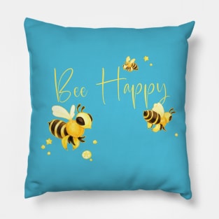 Bee Happy Pillow