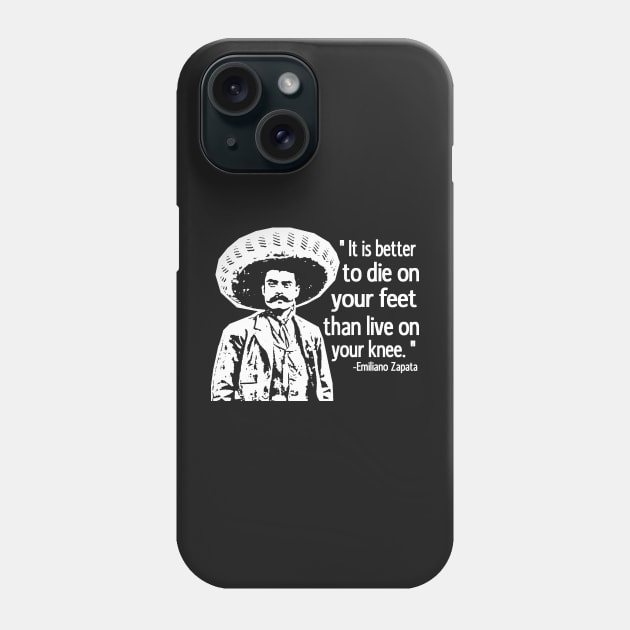 Emiliano Zapata-23 Phone Case by truthtopower