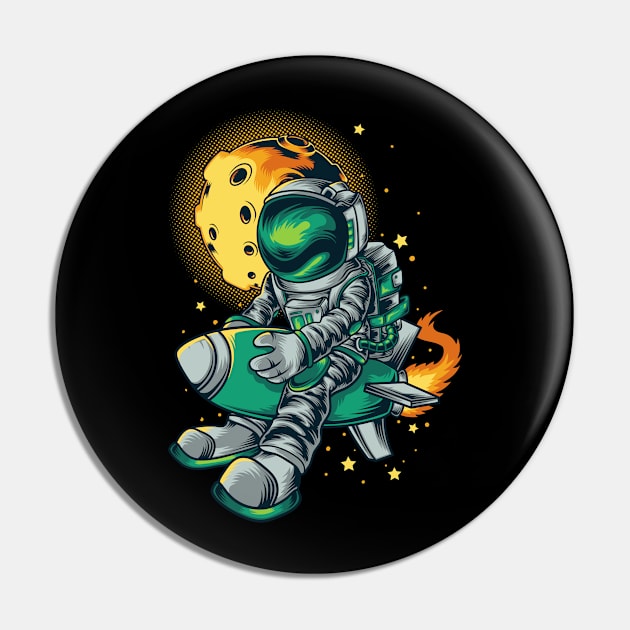 astronaut rocket illustration Pin by Mako Design 