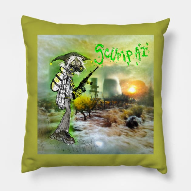 Scumpai’s Wasteland Pillow by Scumpai