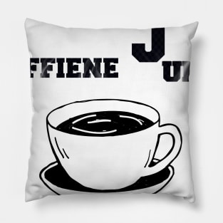 caffiene junkie coffee lovers Pillow