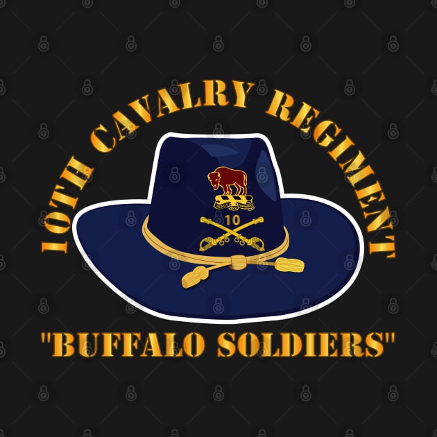 10th Cavalry Regiment w Cav Hat - Buffalo Soldiers by twix123844