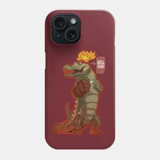 Crocodile from hell Phone Case