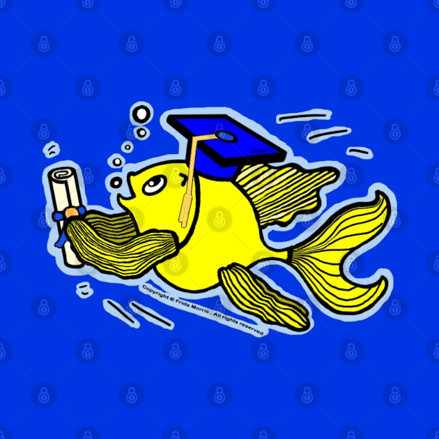 Graduation Fish by FabSpark