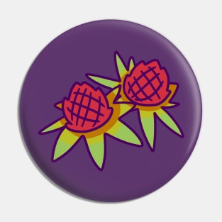 Pineapple Blossoms Pin