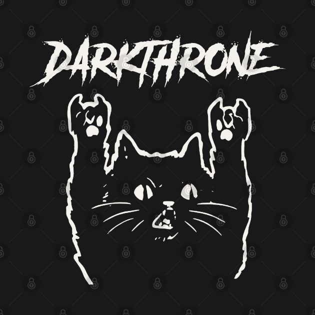 darkthrone metal cat by bubur ayam