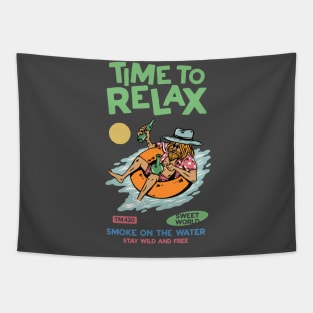 Time To Relax Tapestry