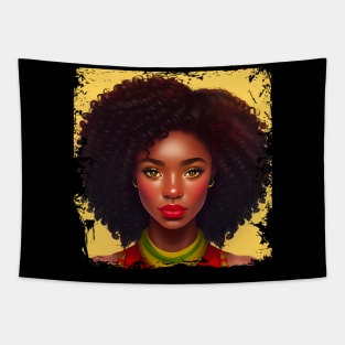 Black History Month T-Shirt Tapestry