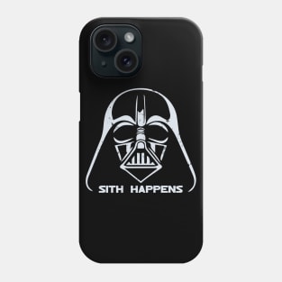 S*IT Happens - Dark Power RED Vintage Texture Phone Case