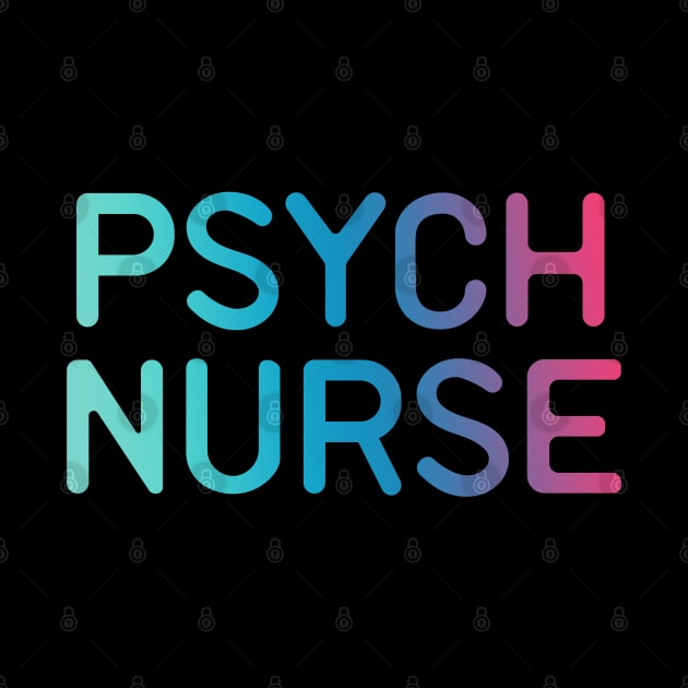 Psych Nurse Funny Psychiatric Nurse Gift Idea by Zen Cosmos Official