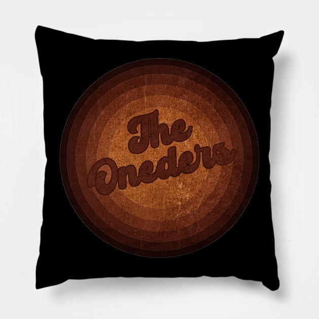 The Oneders - Vintage Style Pillow by Posh Men