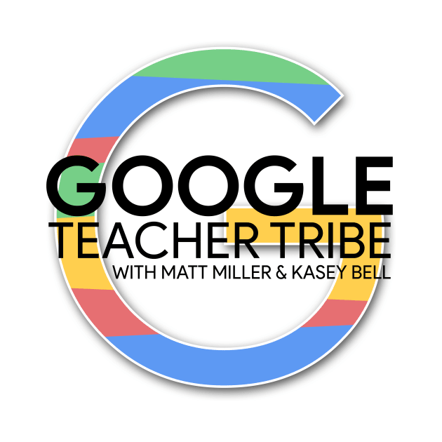 The Google Teacher Tribe Podcast Logo by shakeuplearning