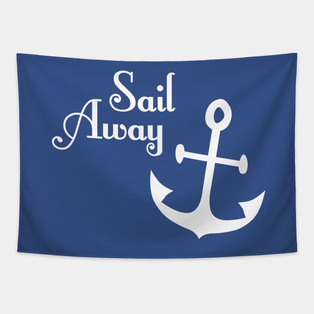 Sail Away Tapestry by Girona