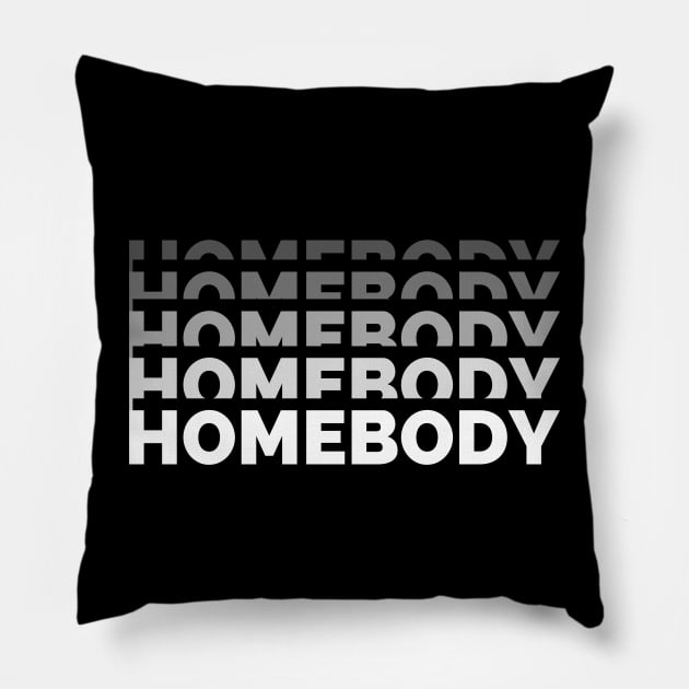 Homebody Stacked Pillow by Quiet Things Said Out Loud